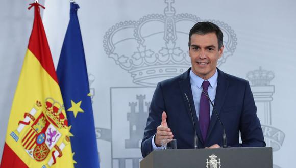 Pedro Sánchez, presidente del gobierno de España, está presionando para que Madrid tome medidas más radicales para frenar el coronavirus. (AFP).