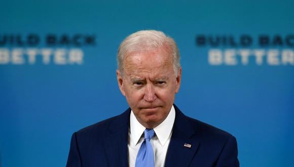 El presidente de EE. UU., Joe Biden, habla sobre el informe de empleos de septiembre del Auditorio de South Court en la Casa Blanca en Washington, DC. (Foto: AFP)