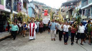 Vraem: retoman tras muchos años celebración de Semana Santa