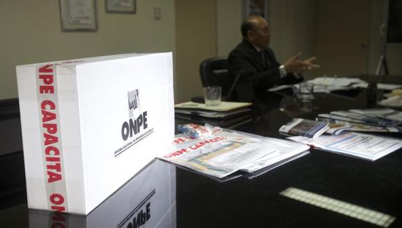 ONPE emitirá resultados al 30% el domingo 5 a las 9 p.m.