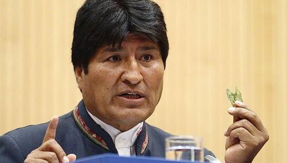 Evo Morales quiere legalizar la hoja de coca en el mundo
