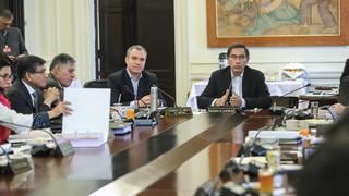 Adelanto de elecciones: Presidente Martín Vizcarra encabeza Consejo de Ministros