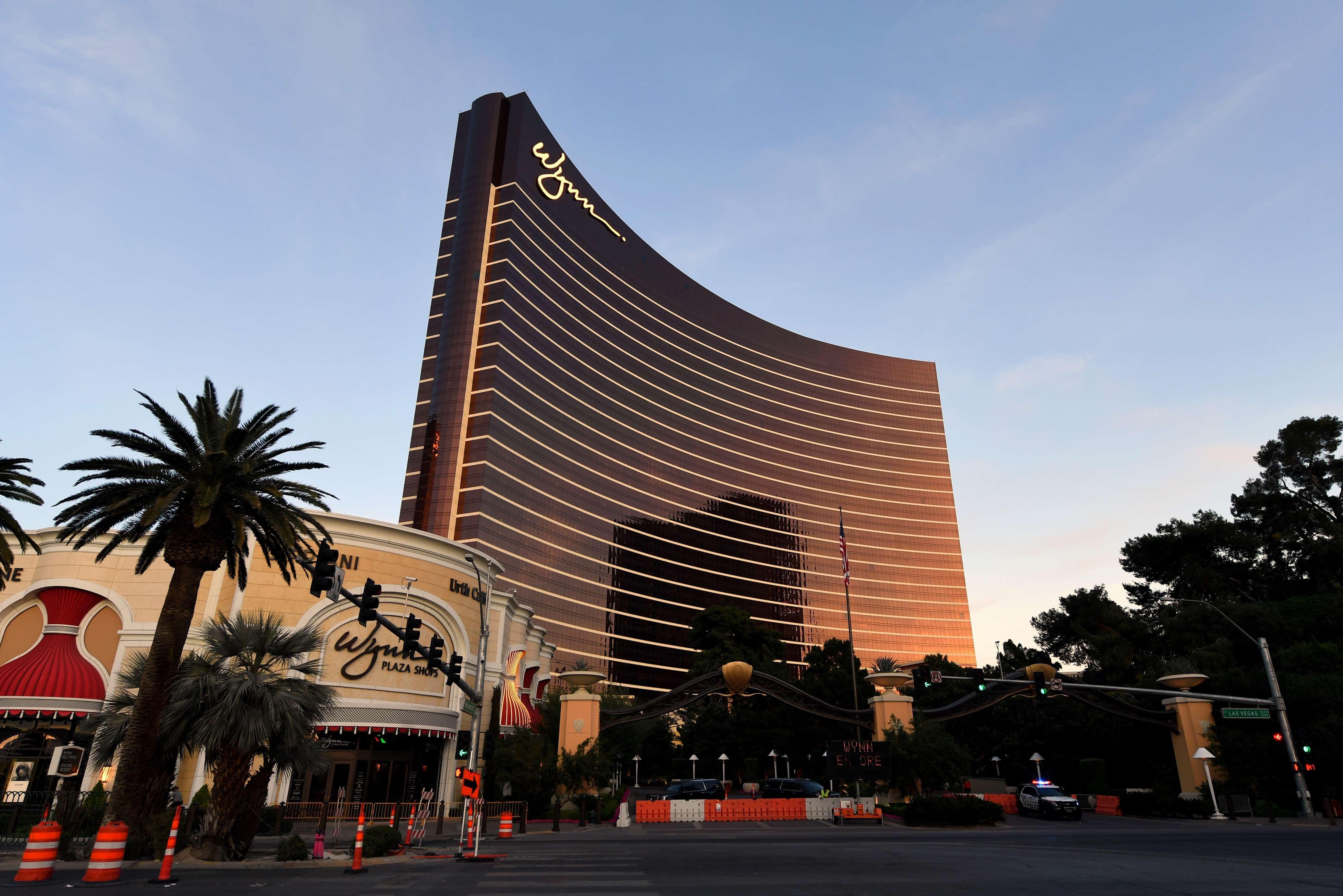El hotel casino Wynn Las Vegas permanece cerrado debido a la pandemia de coronavirus. (Foto: Ethan Miller / Getty Images / AFP).