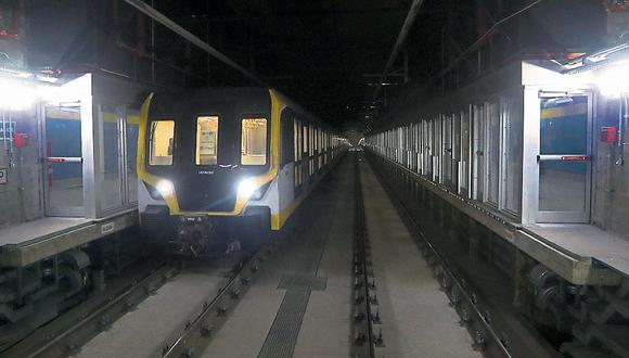 La Línea 2 será el primer metro subterráneo del país que contará con estaciones que se recorrerán en un tiempo de 45 minutos. (Foto: Alessandro Currarino / GEC)