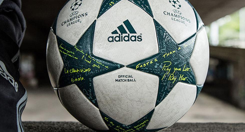 Este es el moderno balón con el que se disputará la presente Champions League (Foto: adidas)
