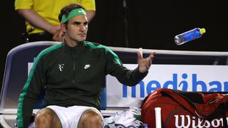 Roger Federer se retiró de Miami por problema estomacal