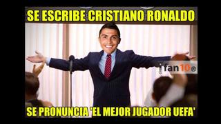 Cristiano Ronaldo: memes del premio al Mejor Jugador de Europa