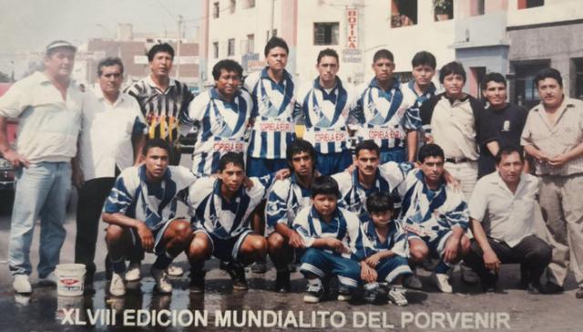 Yo jugué en el Mundialito de El Porvenir, por Jose Chávarri. FOTO: Archivo personal.