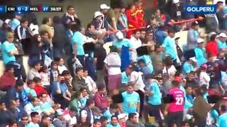 Hinchas de Cristal se retiraron del estadio Nacional tras el segundo gol de Melgar y antes del final | VIDEO
