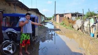 Piura: lluvias inundan calles de Tambogrande