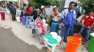 Arequipa: más de 800 mil personas se quedarán sin agua hasta mañana