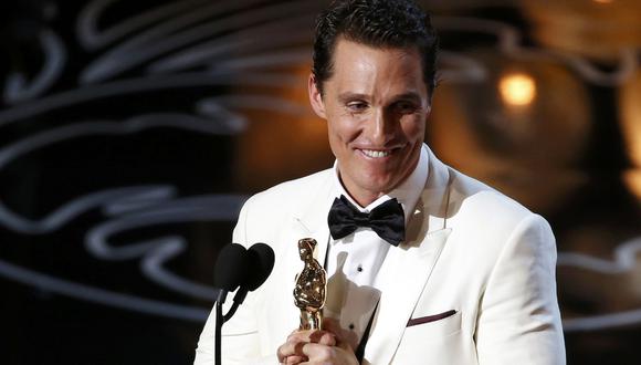 Matthew McConaughey se llevó el Oscar al Mejor actor