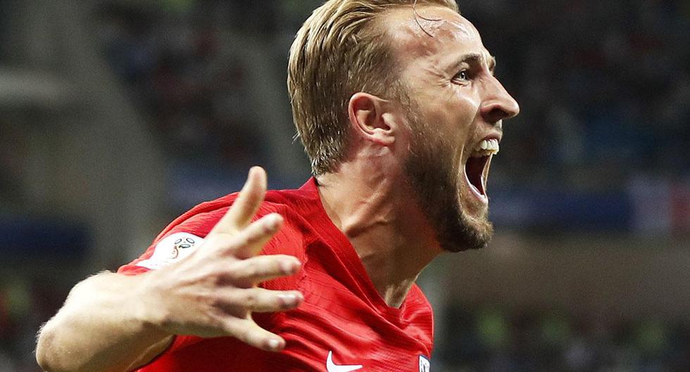 Harry Kane debutó en Rusia 2018 con un doblete marcado ante Túnez | Foto: EFE