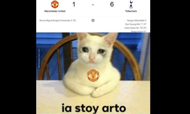 Memes tras goleadas al Manchester United y Liverpool (Twitter)