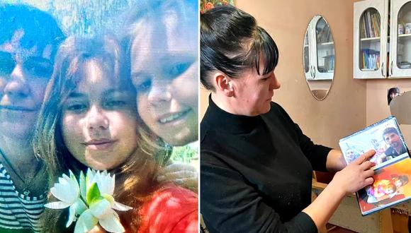 Svetlana, una mujer de 35 años en Kherson, contó a LA NACION que no ve a sus dos hijas de 15 y 12 años, Yana y Yara, desde el 7 de octubre pasado.