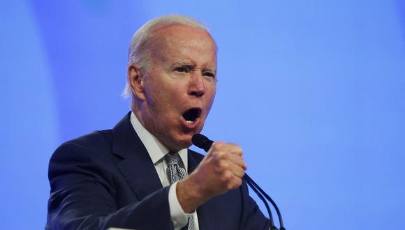 Joe Biden se mostró enérgico ante las negativas por parte del Congreso de Estados Unidos frente a la crisis climática. (Foto: Reuters)