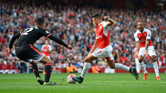Arsenal: Alexis Sánchez anotó doblete ante Manchester United - 2