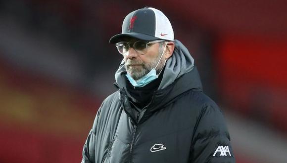 Jürgen Klopp aseguró que el 99% del plantel del Liverpool está vacunado. (Foto: AFP)