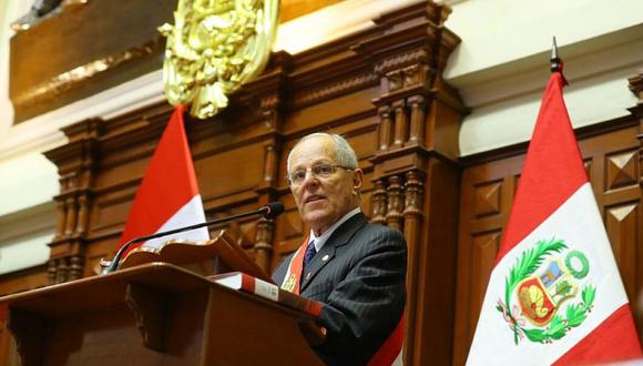 El presidente PPK aprovechó su mensaje a la nación para prometer la realización de los Juegos Panamericanos Lima 2019. (Foto: Presidencia del Perú)