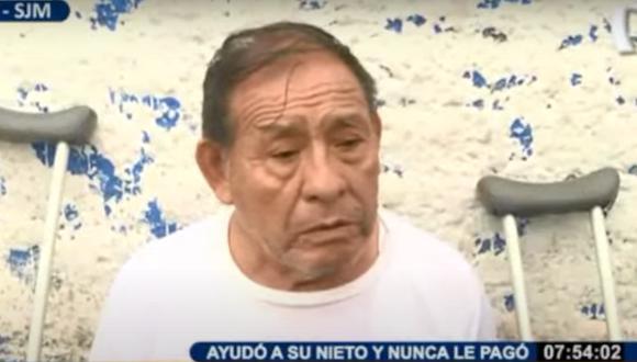 Un hombre de 76 años vive un calvario luego de solicitar un préstamo para ayudar a su nieto, pues debido a que la deuda no ha sido cancelada viene recibiendo amenazas de muerte por parte de los prestamistas extranjeros. (Panamericana TV.)
