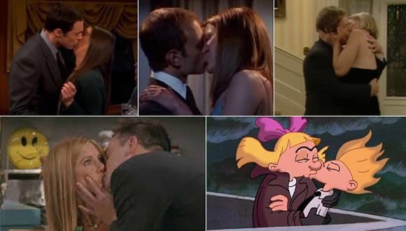 Cinco inesperados besos de personajes de series de TV