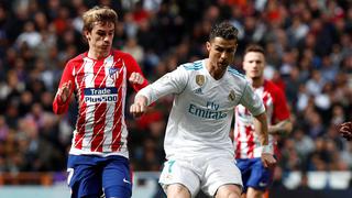 Real Madrid empató 1-1 ante Atlético de Madrid con goles de Ronaldo y Griezmann por Liga española