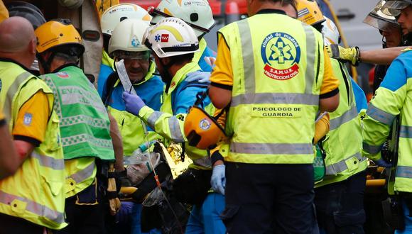 España | Derrumbe en hotel Ritz de Madrid deja al menos un muerto y 11 heridos. (Reuters).