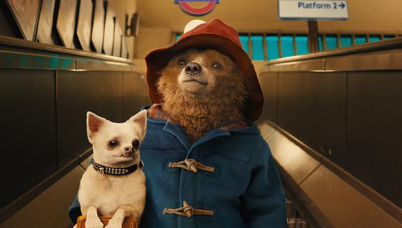 El reconocido oso Paddington en la película de 2014.