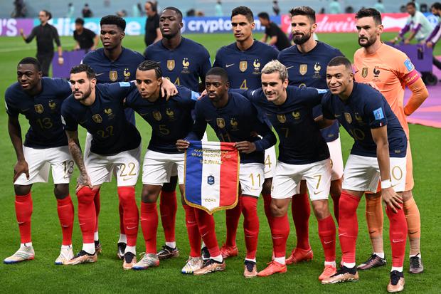 Squad of France in Qatar 2022 |  Photo: AFP