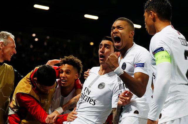 PSG sorprendió al Manchester United y ganó 2-0 en Old Trafford en la ida de los octavos de final de la Champions League. (Foto: Reuters)