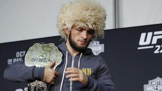 Khabib Nurmagomedov se disculpa por incidentes tras vencer a Conor McGregor