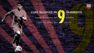 Luis Suárez: Barcelona compartió '9' cifras de su trayectoria