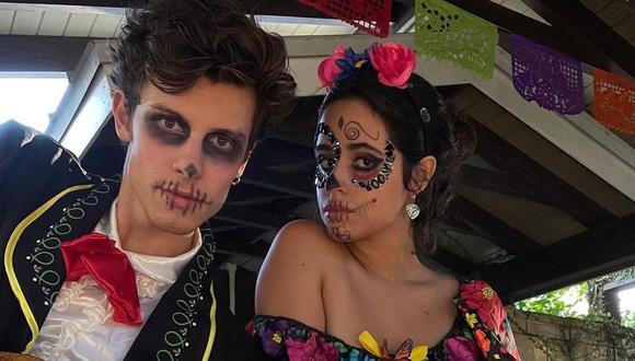Shawn Mendes y Camila Cabello celebran el Día de los Muertos. (Foto: @shawnmendes/Instagram)