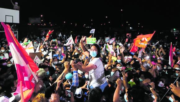 La candidata cumplió el miércoles pasado actividades en Lambayeque y Piura. (Foto: Alessandro Currarino)