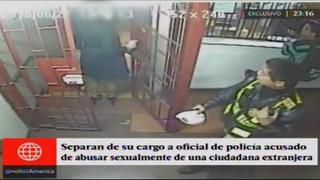 Separan a policía acusado de violar a ciudadana extranjera