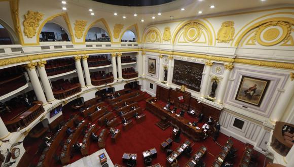La sesión del pleno del Congreso se realizó de forma virtual y se prolongó por casi nueve horas. (Foto: Congreso)