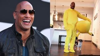 Dwayne Johnson, La Roca, se disfraza de Pikachu para su hija