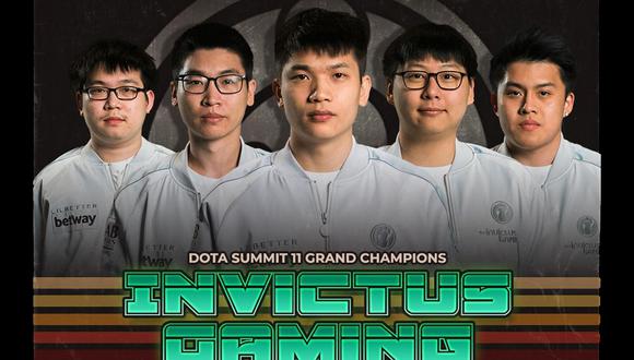 Invictus Gaming es un equipo profesional de Dota 2 de origen chino. (Imagen: Invictus Gaming / Facebook)