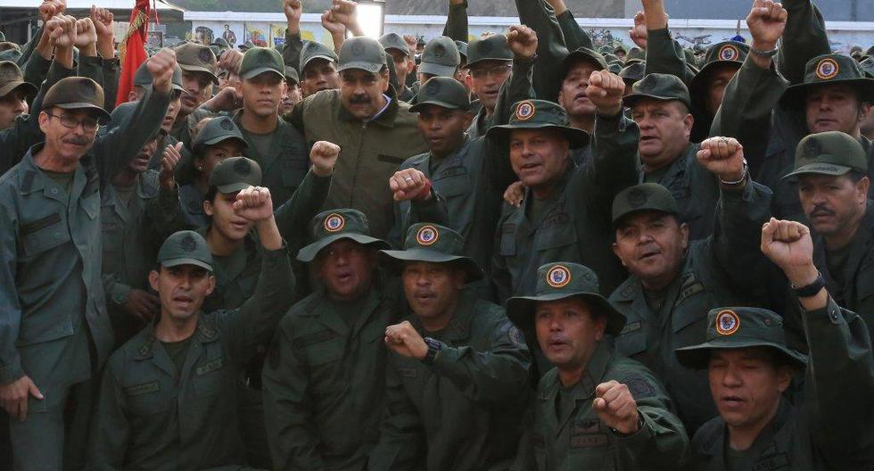 La Fuerza Armada se ha mantenido leal a Maduro y el pasado martes no atendieron a la petición de rebelión. (Foto: EFE)