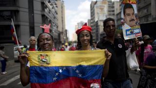 Chavismo marcha para celebrar "gran triunfo" sobre el apagón | VIDEOS