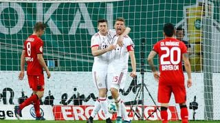 Bayern Múnich a la final de la Copa Alemana: goleó 6-2 a Bayer Leverkusen