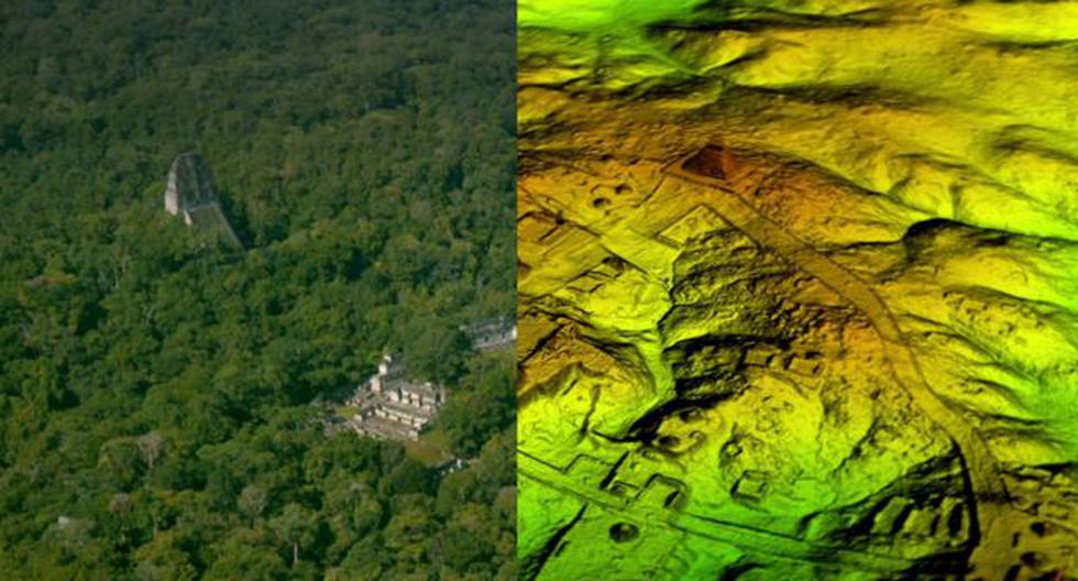 La tecnología Lidar ha permitido hacer muchos descubrimientos arqueológicos. Hace unos años permitió descubrir ruinas mayas en Guatemala. (Foto: Wild Blue Media/Channel 4/National Geographic)