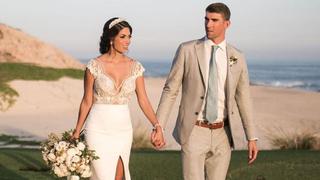 Facebook: Michael Phelps celebró su boda secreta en la playa