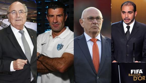 FIFA confirmó a los cuatro candidatos para la presidencia