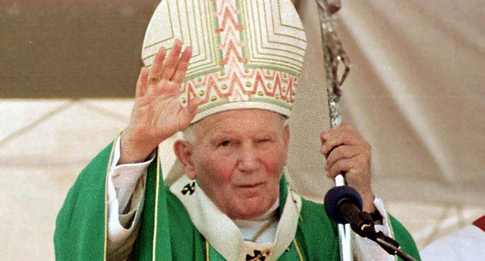 Juan Pablo II fue santificado en 2014. (Wikimedia)