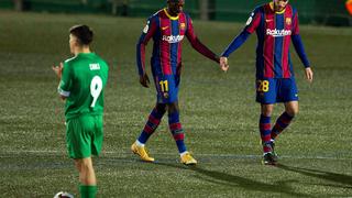 Barcelona evitó la debacle en la prórroga y venció al Cornellá por la Copa del Rey