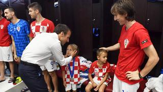 Rusia 2018: El gesto de Macron con la selección de Croacia | FOTOS