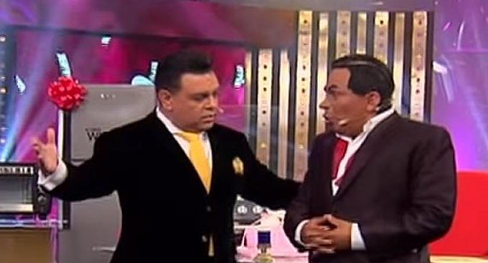 Andrés Hurtado y Edwin Sierra. (Foto: Captura de TV)