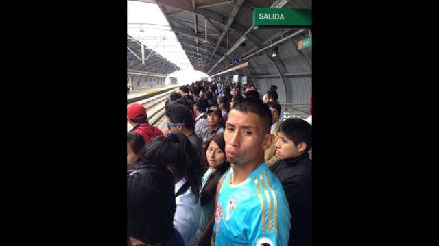 Usuarios de Metro de Lima se quejaron por demoras en Bayóvar - 2