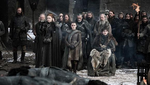 El Norte despide a los caídos en la Batalla de Winterfell (Foto: HBO)